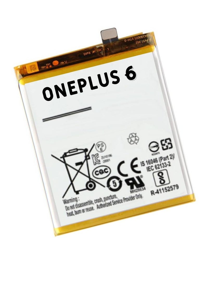 HYX - Replacement High Quality Original Battery For OnePlus 6 - Image 1