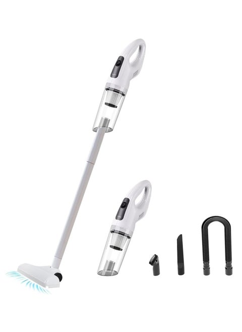 Handheld Cordless Vacuum Cleaner Portable HEPA Filter Super Suction Car Vacuum Cleaner Ultra Light USB Rechargeable with 3 Random Mode Switch Suitable for Car Floor home Sofa Carpet Bed Hoover