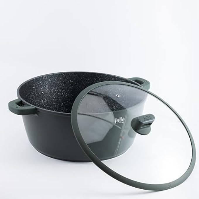 Julia ElitePro Casserole With Lid 40CmGreen - Image 3