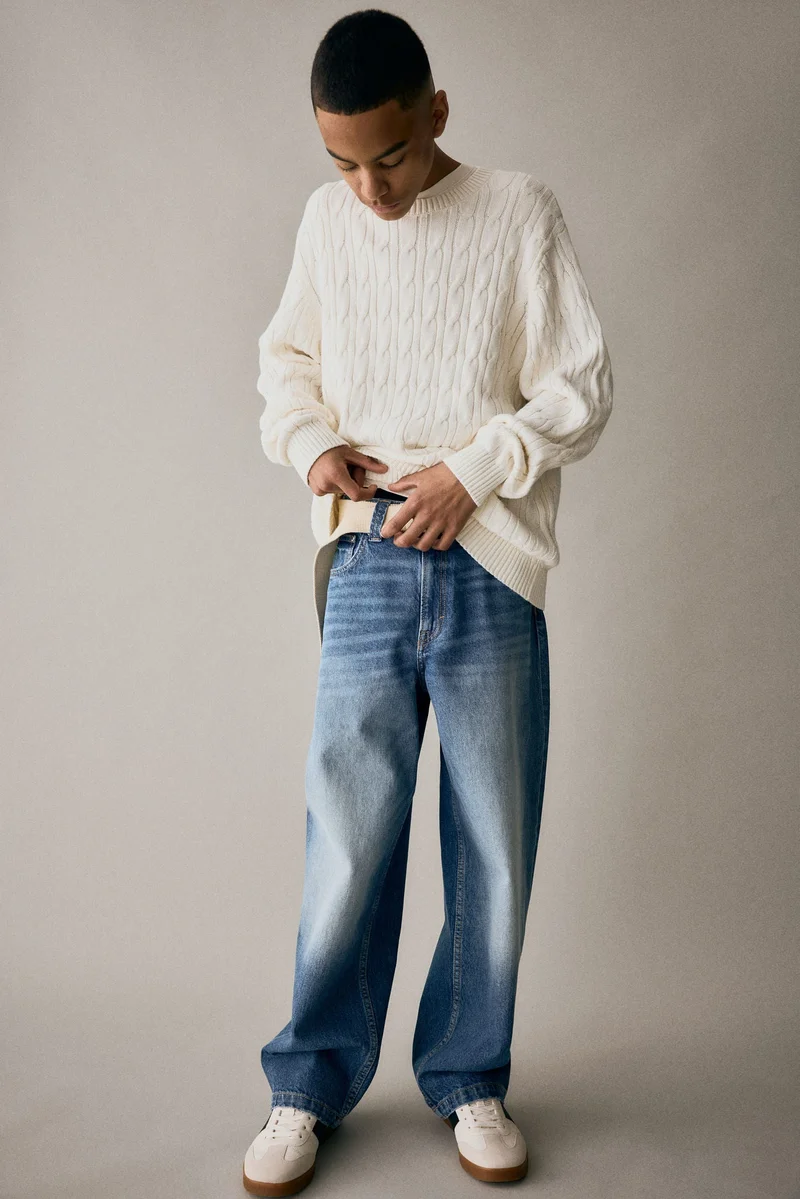 H&M Comfort Stretch Baggy Fit jeans