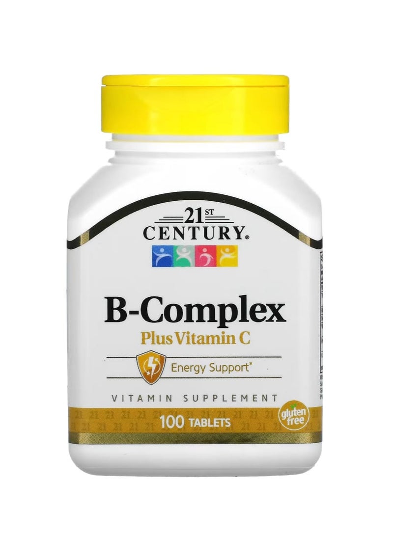 21st Century B-Complex Plus Vitamin C 100 Tablets - Image 1