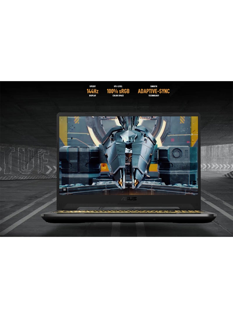 ASUS TUF Gaming A15 Laptop With 15 Inch Full HD (1920x1080) Display, Ryzen 7-7445H Processor/16GB RAM DDR5/1TB SSD/Windows 11 Home/4GB NVIDIA GeForce RTX 3050 Graphics/ English/Arabic Graphite Black - Image 4