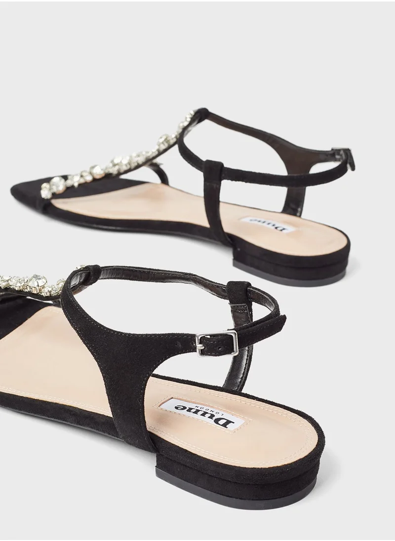 Dune LONDON Nasa Embellished Sandals