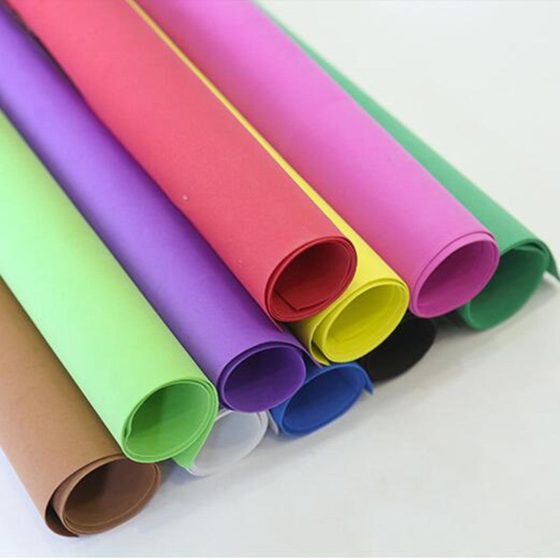 50*50Cm Large Sponge Paper 1Mm Thick Eva Foam Paper Handmade Diy Puzzle Material Kindergarten Rubber Paper - Image 2