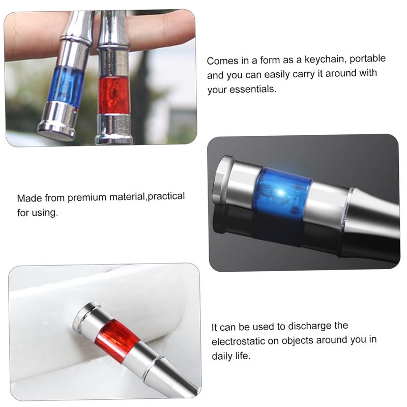 Cabilock 4pcs Electrostatic Keychain for Car Portable Static Discharger Static for Daily Use Compact Design for Easy Carrying - Image 4