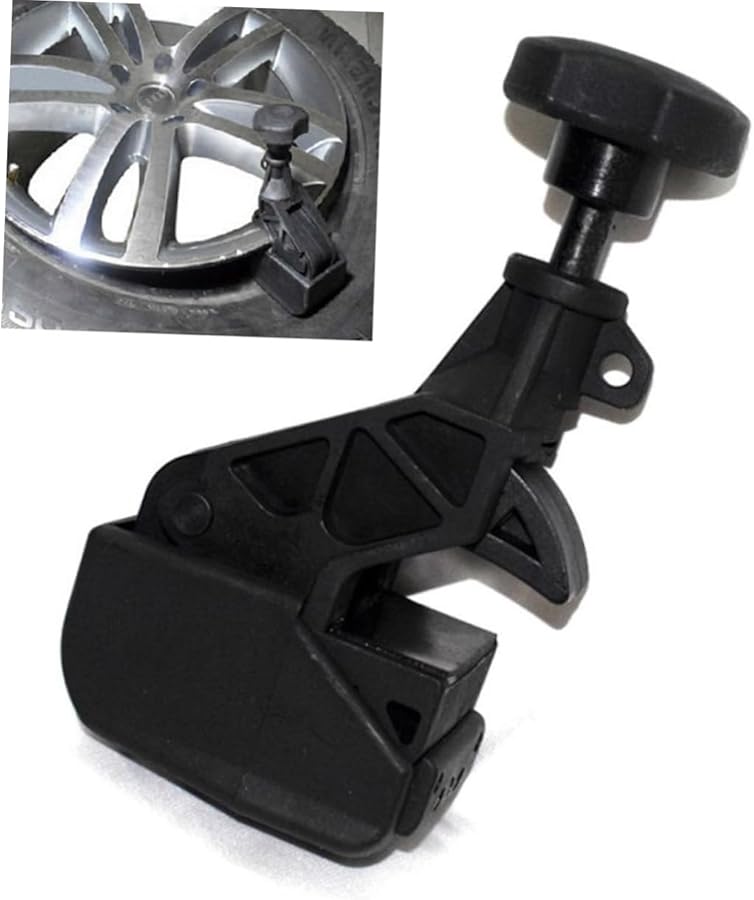Black Tire Changer Tool Set Wheel Hub Bead Clamp for Easy Mounting Compatible Rims - Image 3