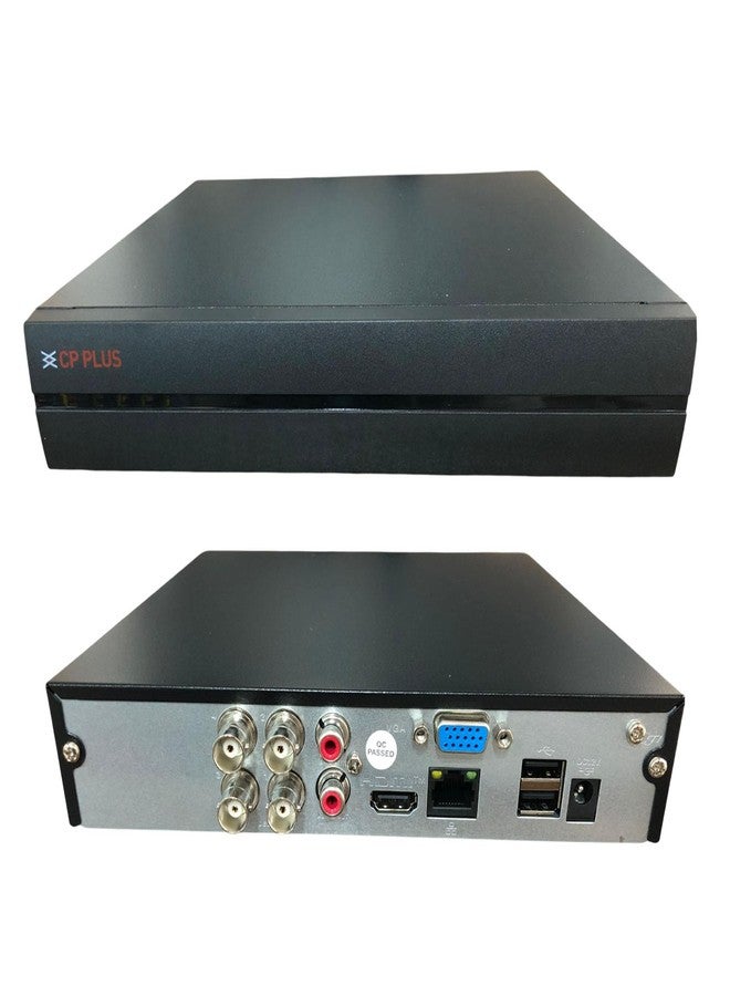 CP Plus CP-UVR-0401E1-IC2 4 Channel Full HD DVR with H.265+ Compression – Upto 2.4MP Camera Support, Black - Image 2