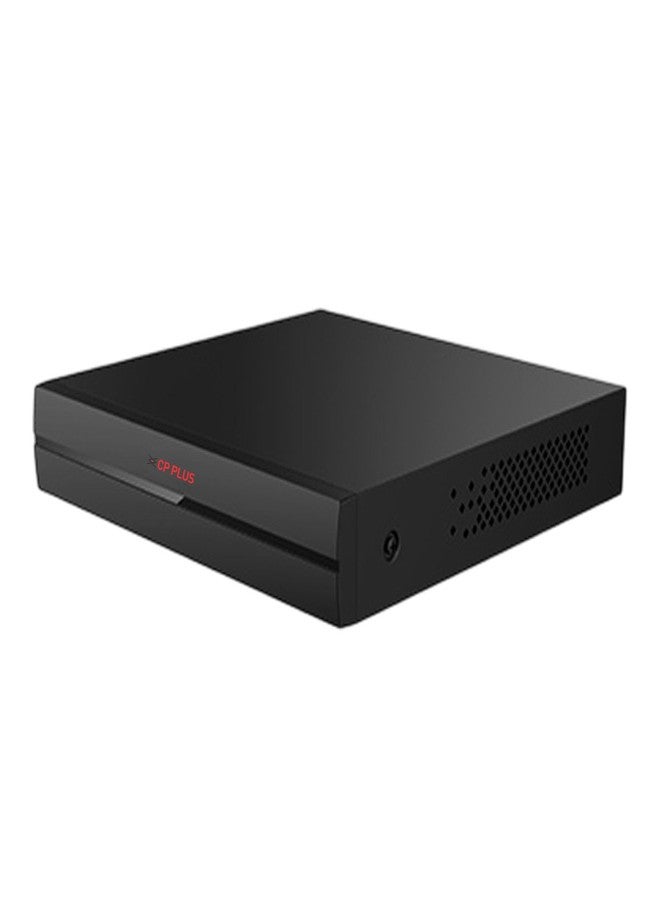 CP Plus CP-UVR-0401E1-IC2 4 Channel Full HD DVR with H.265+ Compression – Upto 2.4MP Camera Support, Black - Image 1