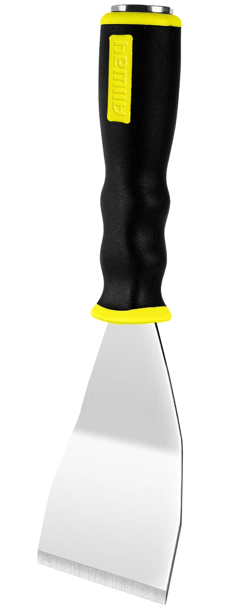 ALLWAY BS3 SoftGrip Extendable Bent Heavy Duty Scraper with Pole Socket and Hammer End