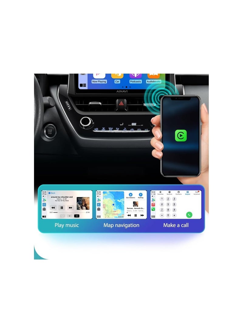 SHEZA STAR - Android Car Stereo for Toyota Corolla 2019 2020 2021 4GB RAM 64GB ROM Support Apple Carplay, MirrorLink WiFi BT, 10 Inch IPS Touch Screen with Backup Camera Included - Image 1