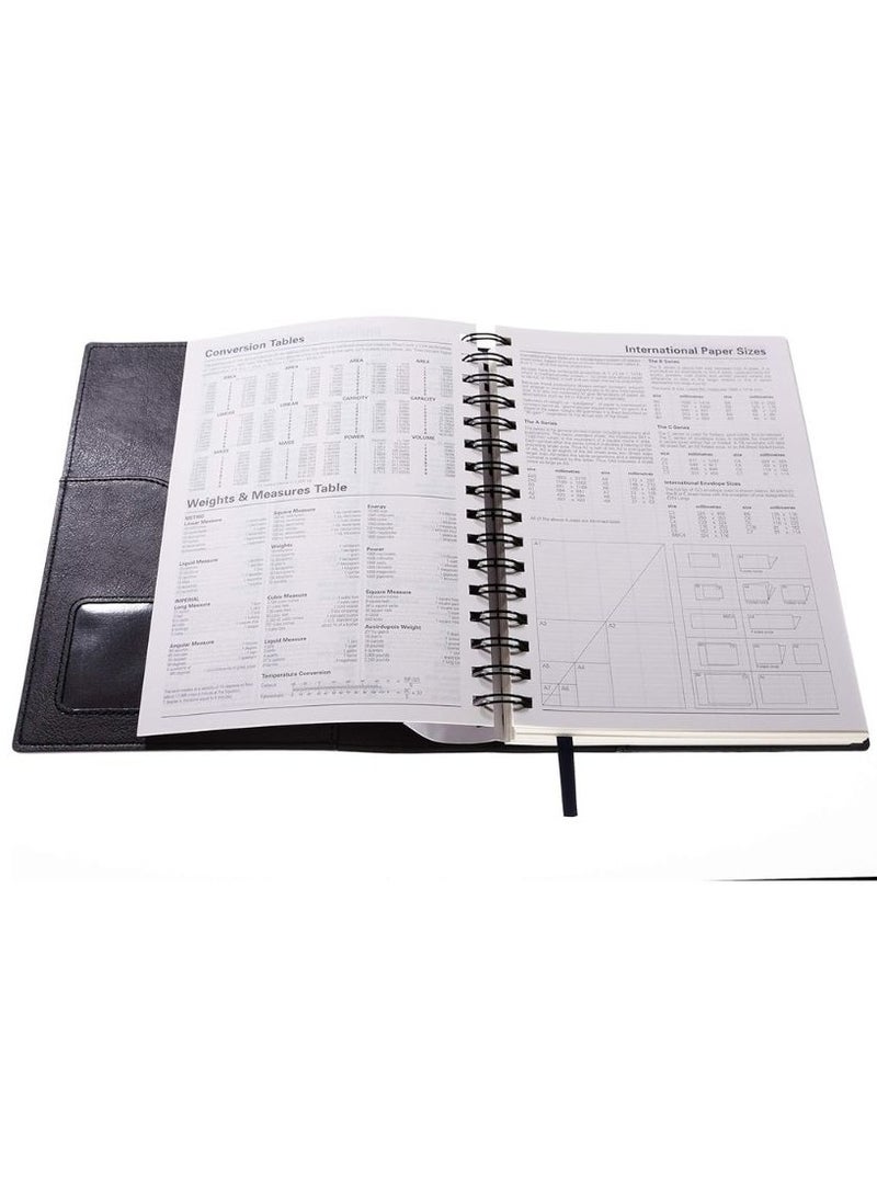 Collins Collins Valour 2024 Diary A5 Day to a Page (with Appointments) - Lifestyle Planner and Organiser for Office, Work, Personal and Home - January to December - Daily - Navy - VAL251.59-24  - Image 5
