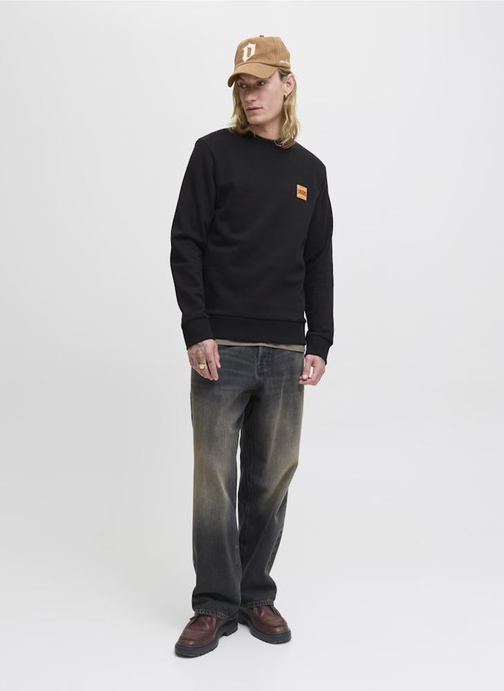 JACK & JONES Half Zip Detailed Sweatshirt - Image 1