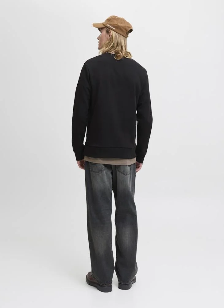 JACK & JONES Half Zip Detailed Sweatshirt