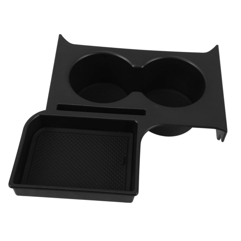 منظم الكونسول المركزي العالمي للسيارة مع حامل الكوب وأقسام التخزين سهلة التركيب - Image 2