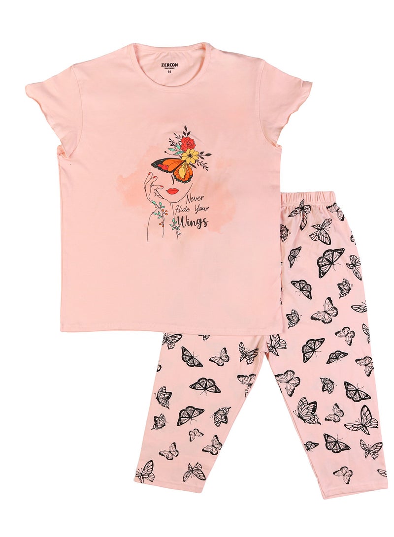 زيركون بيجامة شبابي صيفي - Image 1