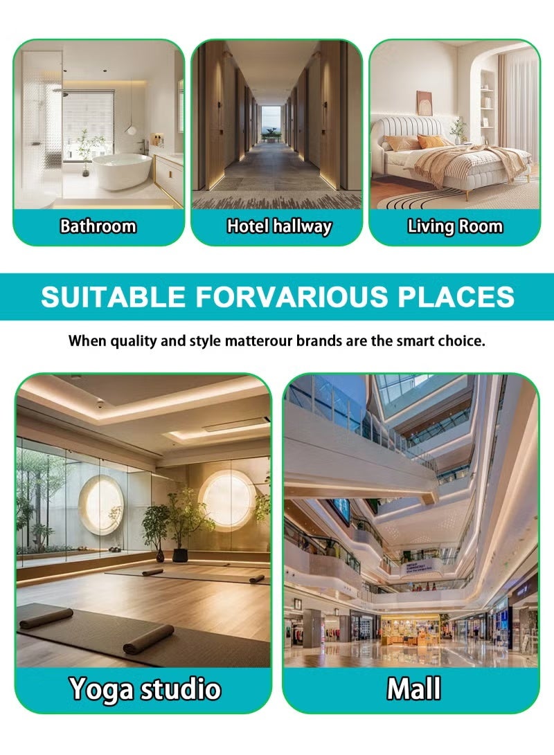 والالا جهاز توزيع الزيوت العطرية الكهربائي المتقدم، موزع رائحة ذكي مزود بتقنية البلوتوث، موزع معطر جو محمول للمنزل والمكتب والفندق، 200 مل، لون أسود - Image 5