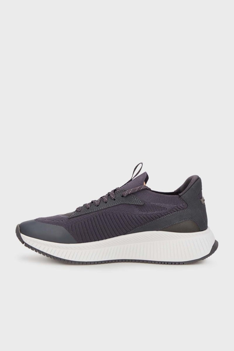 BOSS Logo Knitted Detailed Fishbone Sole Sneaker Shoes Men's Shoes 50498904 020  - Image 2