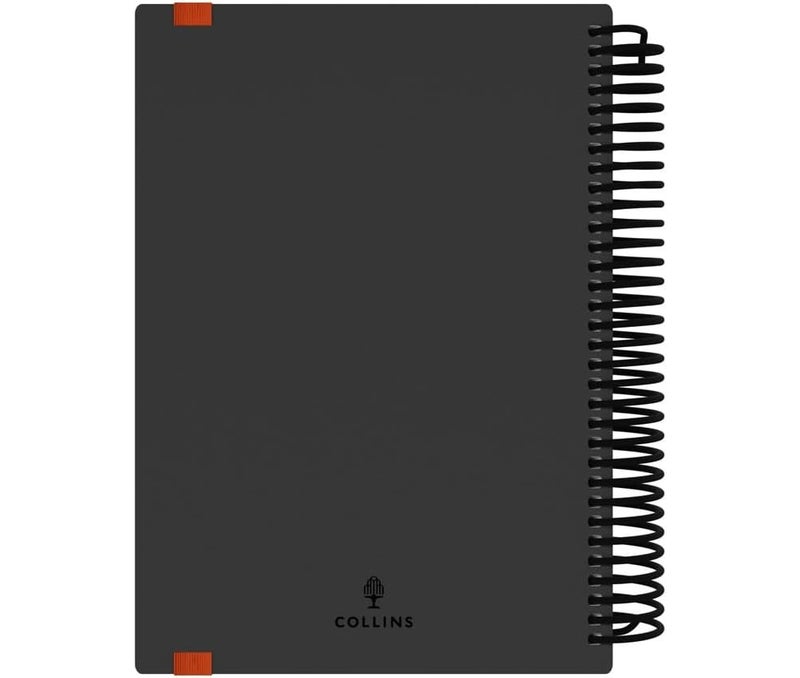 Collins 2026-2027 Mid/Academic Year Planner - 13 Month A5 Day-to-Page - Hard Cover - Collins Debden Delta Range Orange (FP51M.44-2627) - Image 3
