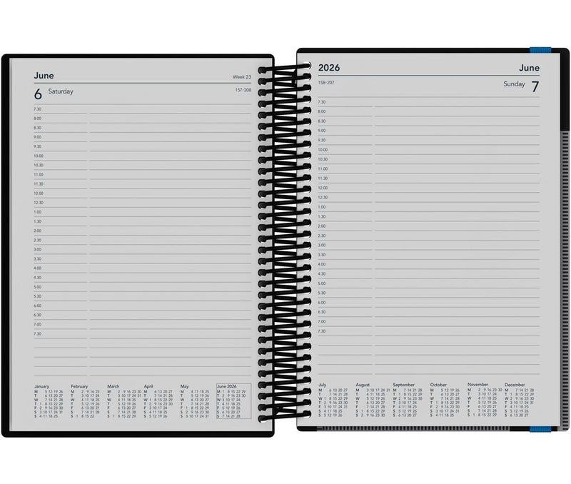Collins 2026-2027 Mid/Academic Year Planner - 13 Month A5 Day-to-Page - Hard Cover - Collins Debden Delta Range Orange (FP51M.44-2627) - Image 4