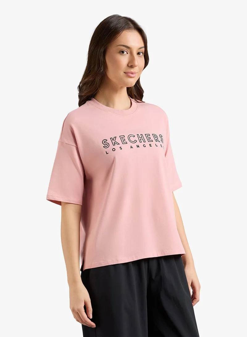 Gel Print Graphic T-Shirt