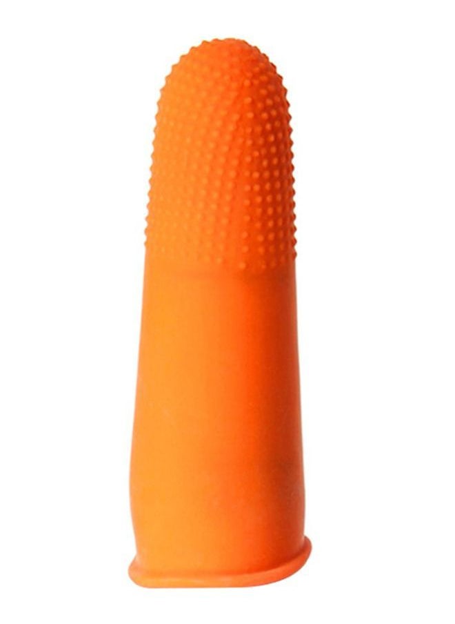 NIBEMINENT - Pick Beans Thumb Blade With Finger Glove Orange 6 x 3centimeter - Image 1