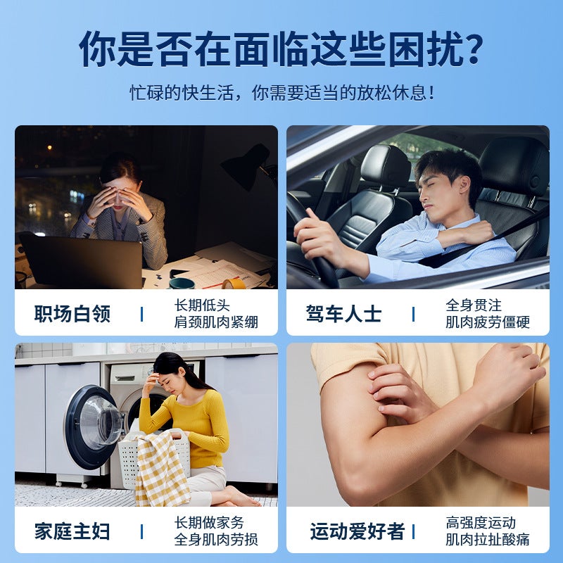 Dual Output Tens Electric Pulse Massager Ems Stimulator Medium And Low Frequency Pulse Massage Instrument Massage - Image 5