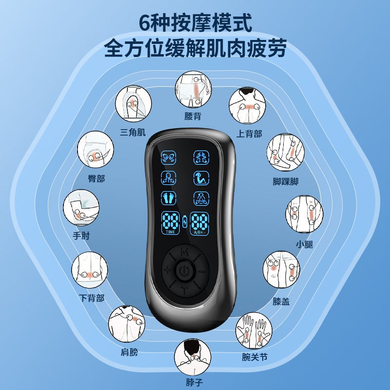 Dual Output Tens Electric Pulse Massager Ems Stimulator Medium And Low Frequency Pulse Massage Instrument Massage - Image 3