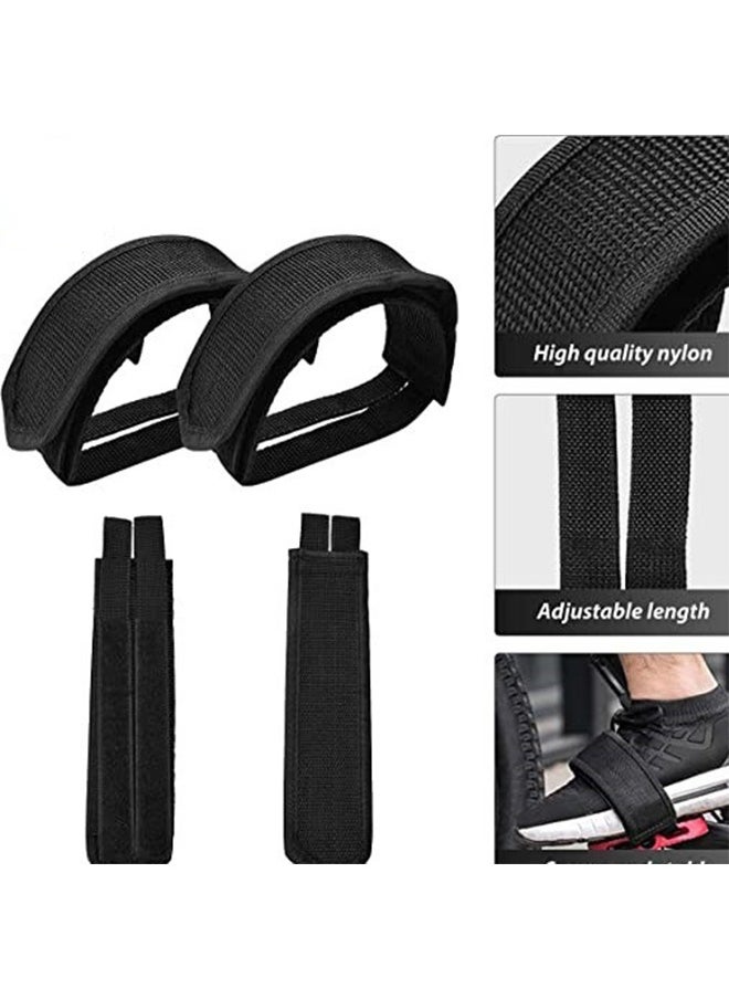 HY 2 Pairs Kids Bicycle Feet Strap Pedal Straps for Fixed Gear Bike  - Image 5