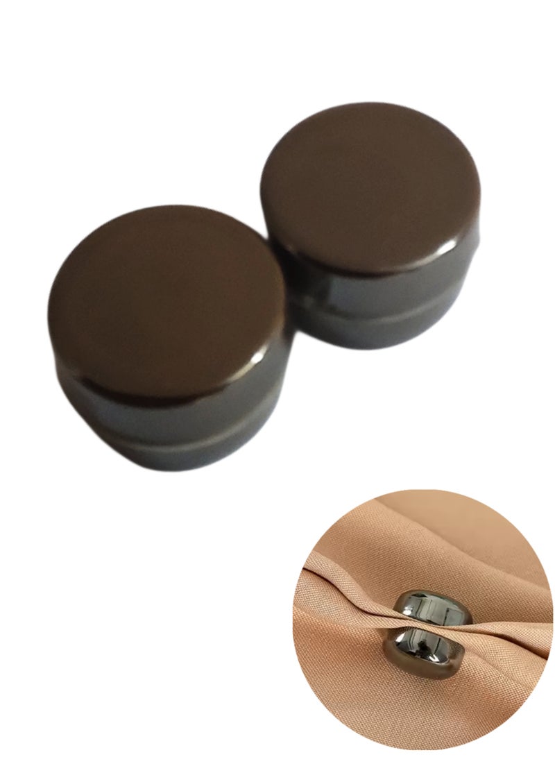 GoodBuy Set of two magnetic circle Hijab scarf women Turkish style pins - Image 1