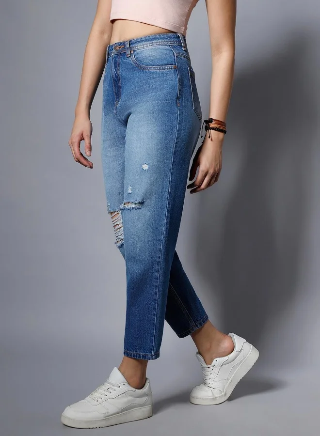 HIGH STAR Women Blue Jeans