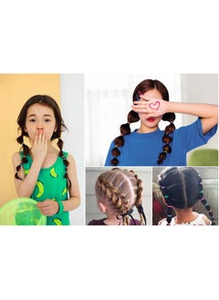 Kormesic 500-Piece Assorted Color Elastic Hair Ties, Durable, Alcohol-Free Styling Bands for All Hair Types, Simple & Stylish Ponytail Holders, Hair Accessories  - Image 3
