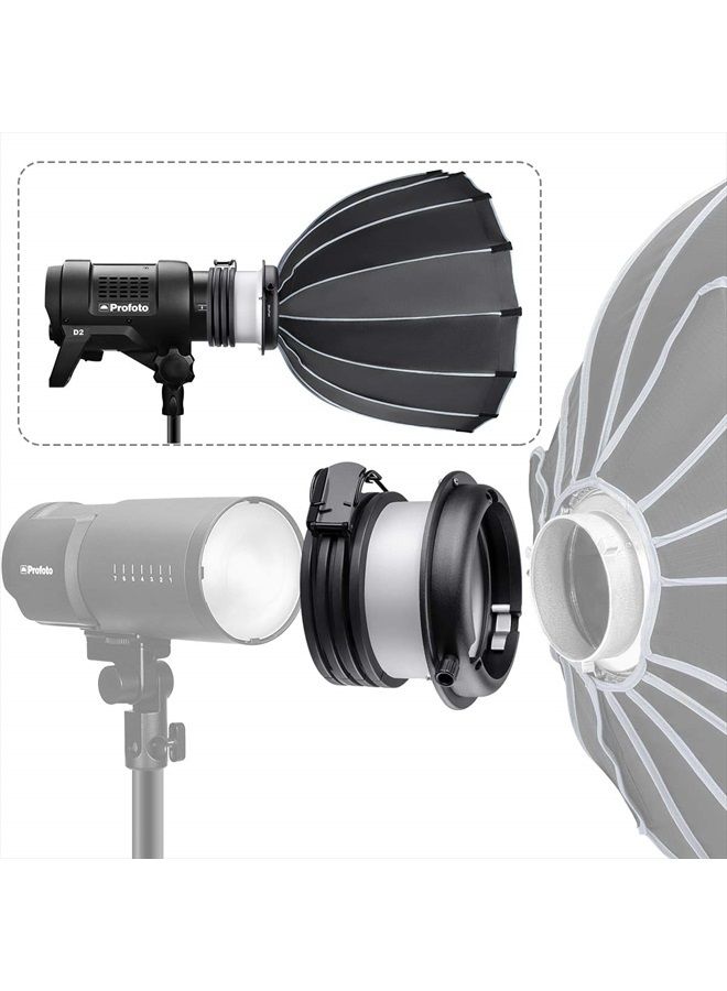 Fomito Photo Studio Profoto Speedring to Bowens Mount Converter Monolight Interchangeable Adapter Ring - Image 5