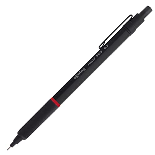 Rotring Rapid Pro Mechanical Pencil, 0.7mm, Black - Image 1