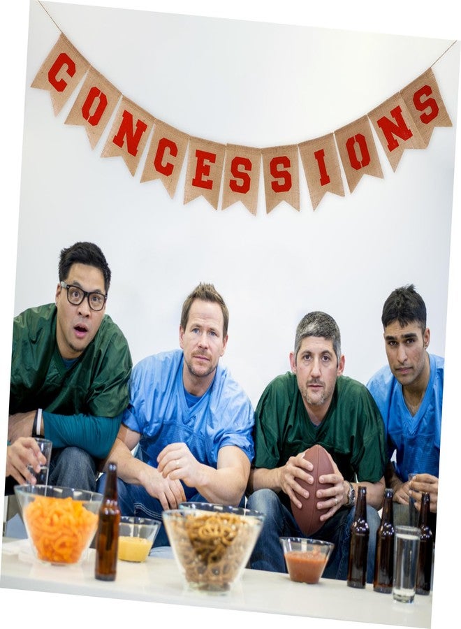 أموسفون زينة حفلات رياضية من آموسفن، تتضمن أكاليل هدايا، لافتة، لافتة هدايا لحفلات البيسبول، أكاليل هدايا لحفلات كرة القدم، لتزيين المنزل والفصول الدراسية - Image 5