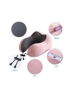 Arabest Travel Pillow Luxury Memory Foam Neck & Head Support Pillow Soft Sleeping Rest Cushion for Airplane Car & Home Best Gift  - Image 3