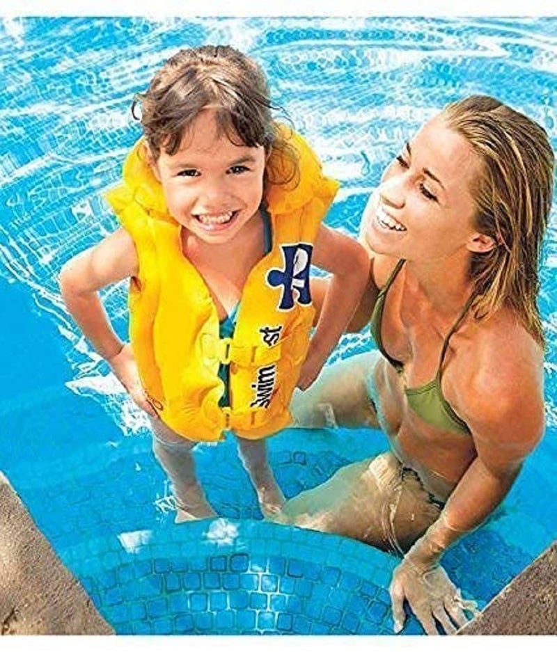 ClearChoice :- Kids Swim Pool Float Swim Best Jacket Life Jacket Safety Swimming Jacket for (3-8 Years Kids)(Multi Color)(1 PIS) - Image 1