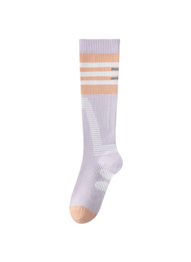 KUYING Fashion Anti Slip Breathable Sports Socks Three Piece Set 