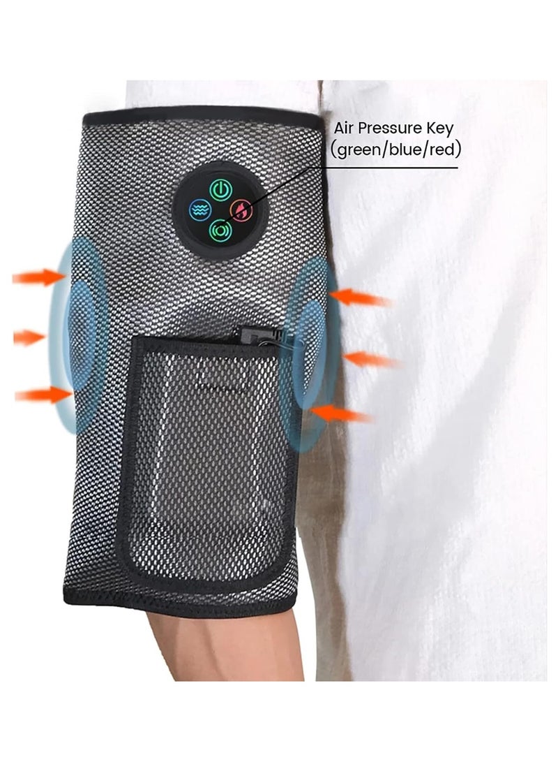 general Electric Vibration Airbag Pressure Arm Massager Hot Compress Leg Massage Belt Air Wave Compression Massage Thin Hand Pain Relief - Image 1