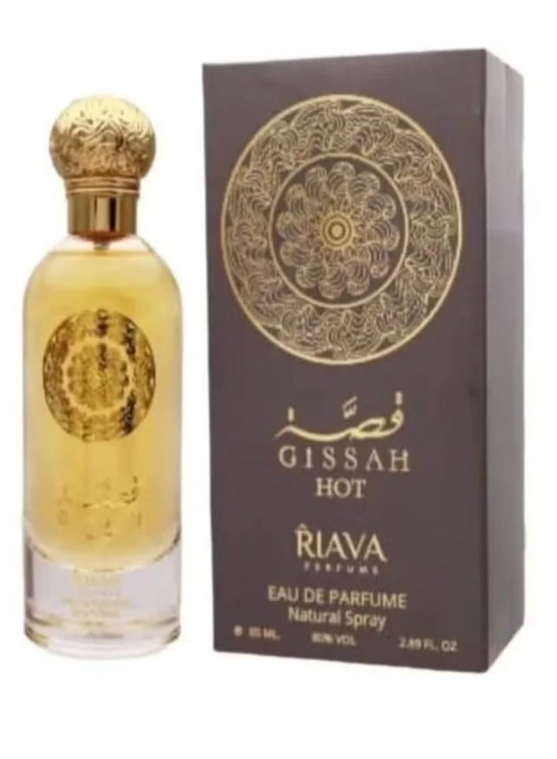 ريافا برفيوم عطر قصة للجنسين 85مل - Image 1