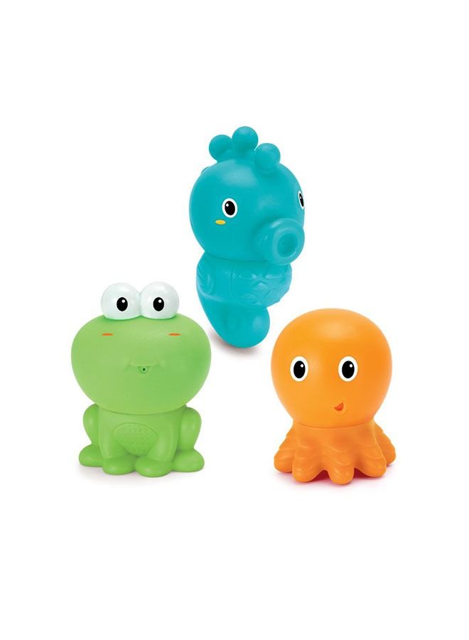 infantino Easy Clean Bath Squirters 
With Clipstrip - Image 2
