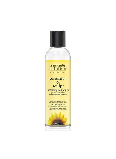 Condition & Sculpt Smoothing Curl Prep Gel (8Oz) Soft Hold Smoothing Moisturizing