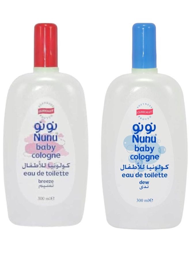 Nunu Baby Cologne Special Offer 2 in 1 - 300 ml - Image 1