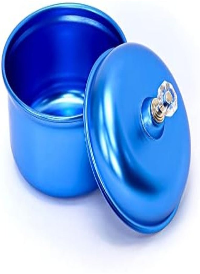 AKDC Decorative Aluminum Sugar Bowl/Box/Jar/Container/Pot With Lid, Unique Crystal Candy And Dry Fruits Bowl, Perfect For Home And Gift (12X9Cm)  - Image 1