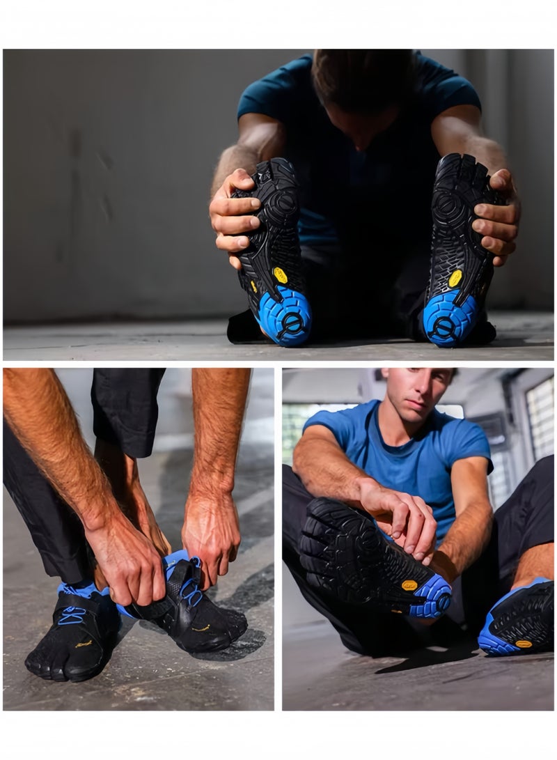 Vibram FiveFingers حذاء فيبرام خمسة الأصابع للرجال، حذاء للتدريب على القرفصاء ورفع الأثقال، حذاء اللياقة البدنية الداخلية، مضاد للانزلاق ومتين، VTRAIN2.0 - Image 5