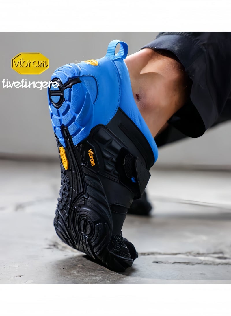 Vibram FiveFingers حذاء فيبرام خمسة الأصابع للرجال، حذاء للتدريب على القرفصاء ورفع الأثقال، حذاء اللياقة البدنية الداخلية، مضاد للانزلاق ومتين، VTRAIN2.0 - Image 4