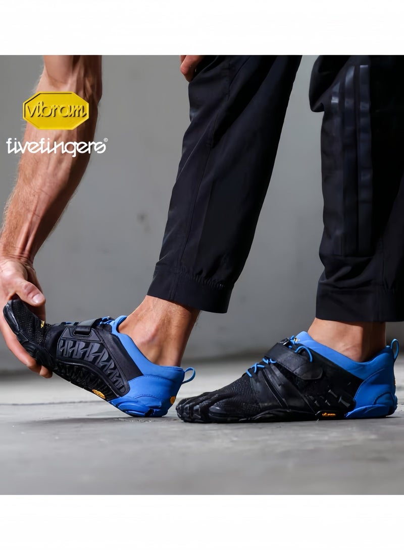 Vibram FiveFingers حذاء فيبرام خمسة الأصابع للرجال، حذاء للتدريب على القرفصاء ورفع الأثقال، حذاء اللياقة البدنية الداخلية، مضاد للانزلاق ومتين، VTRAIN2.0 - Image 1