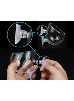 Generic Aquarium Plant Holder 2 Pieces Suction Cup Glass Plant Pots for Fish Tank  - Image 5