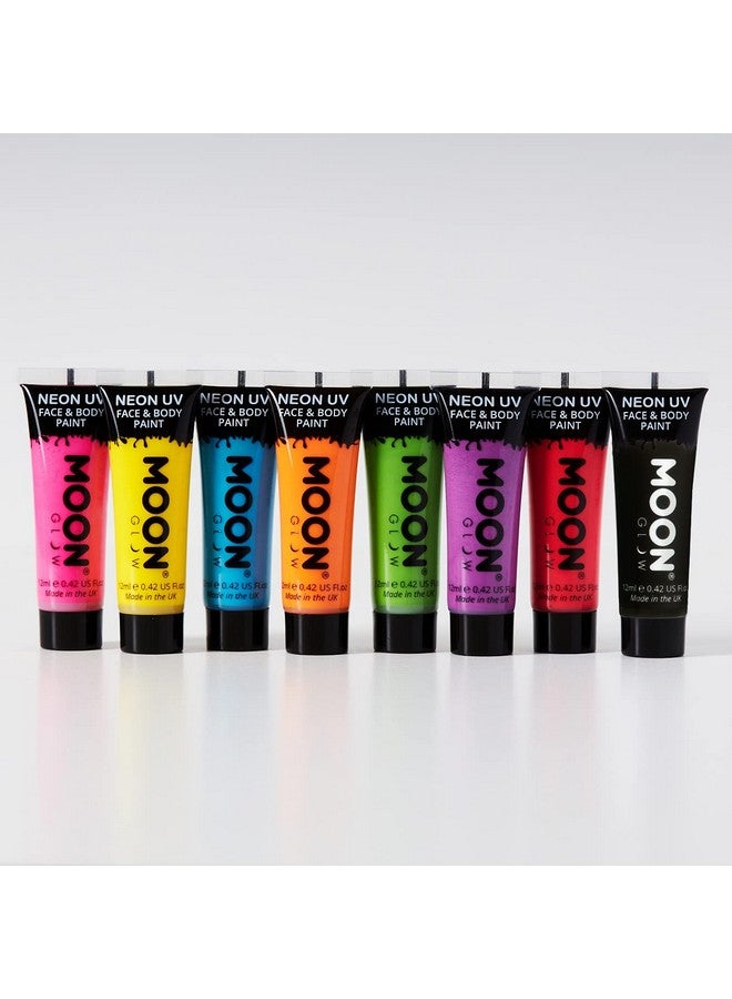 Moon Glow 0.42Oz Blacklight Neon Uv Face & Body Paint Pastel Blue - Image 4