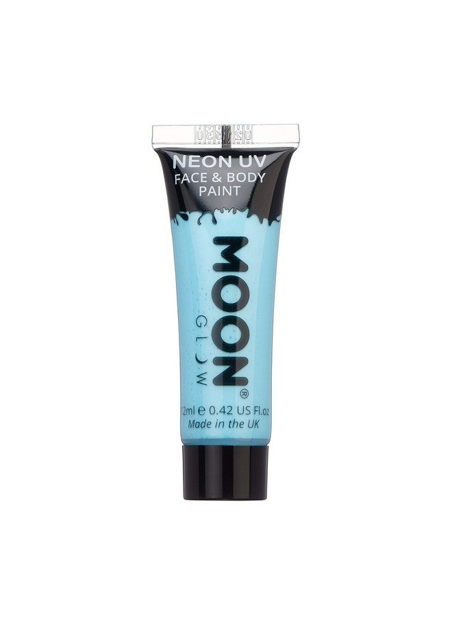 Moon Glow 0.42Oz Blacklight Neon Uv Face & Body Paint Pastel Blue - Image 1