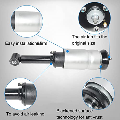 AKWH 1x Front Air Suspension Strut RNB501250 Replacement for Range Rover Sport 2006-2014 Land Rover LR3 2005-2009 LR4 2010-2014 RNB501580 RNB000855 - Image 3